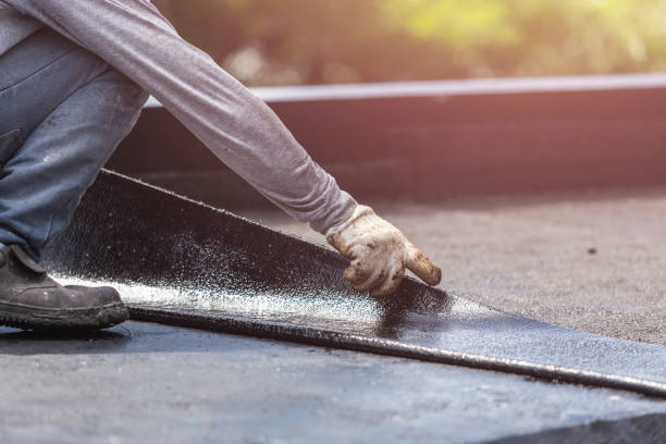 Professional Exterior Waterproofing technician working in Crestwood, IL